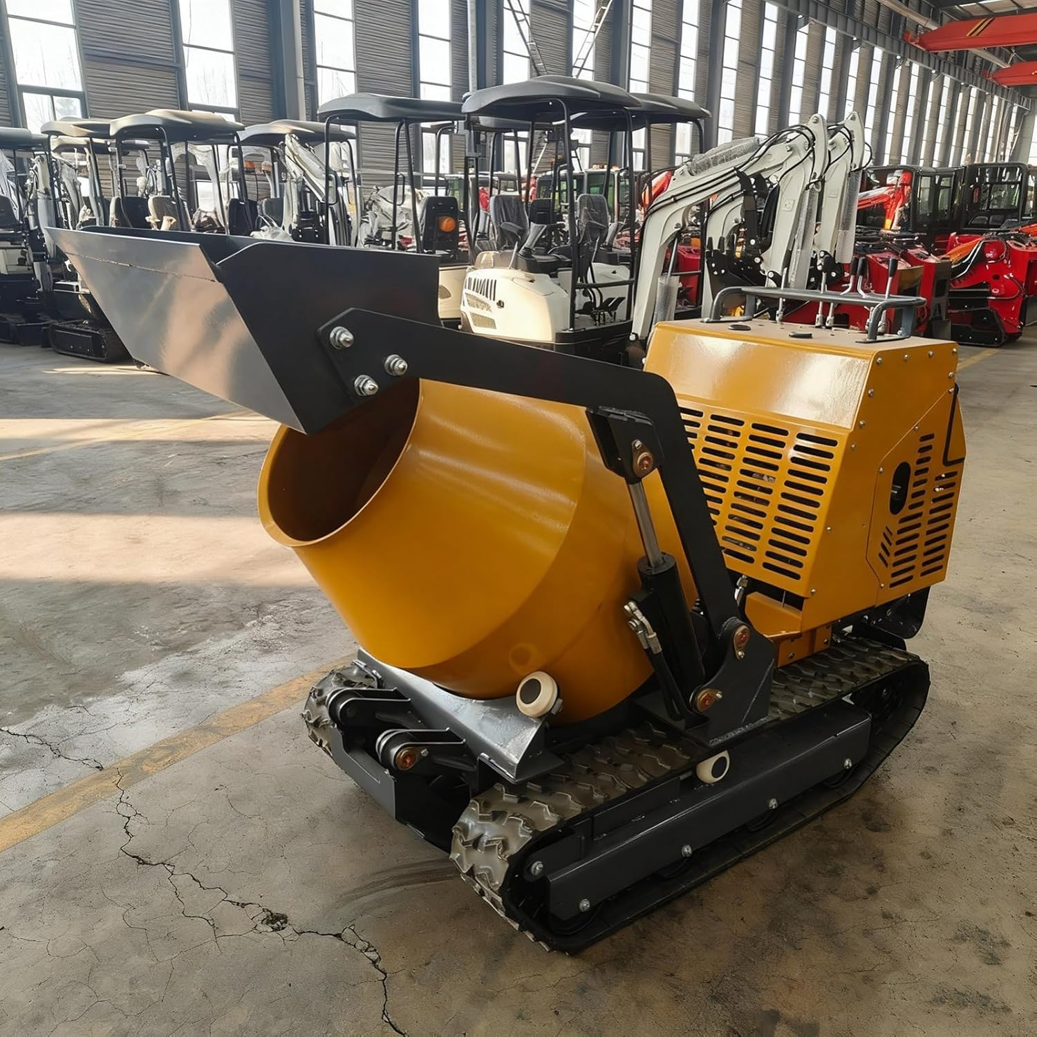 buy automatic cement mixer,automatic cement mixer pros cons,heavy duty cement mixer worth buying,crawler concrete mixer review,should I buy automatic cement mixer,best cement mixing machine unboxing and complete package contents