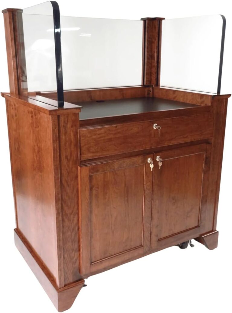 Image 1 of buy bullet resistant desk workstation