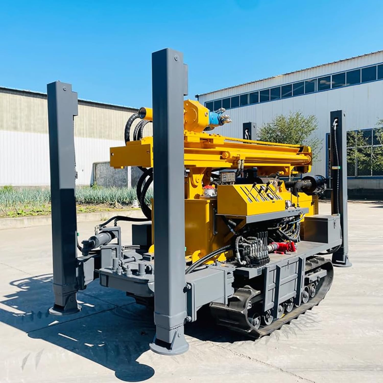 buy hydraulic water well drilling rig,hydraulic rotary drilling equipment pros cons,best borehole drilling rig for irrigation,should I buy a water well drilling rig,hydraulic drilling machine vs alternatives,water well drilling rig worth buying unboxing and complete package contents
