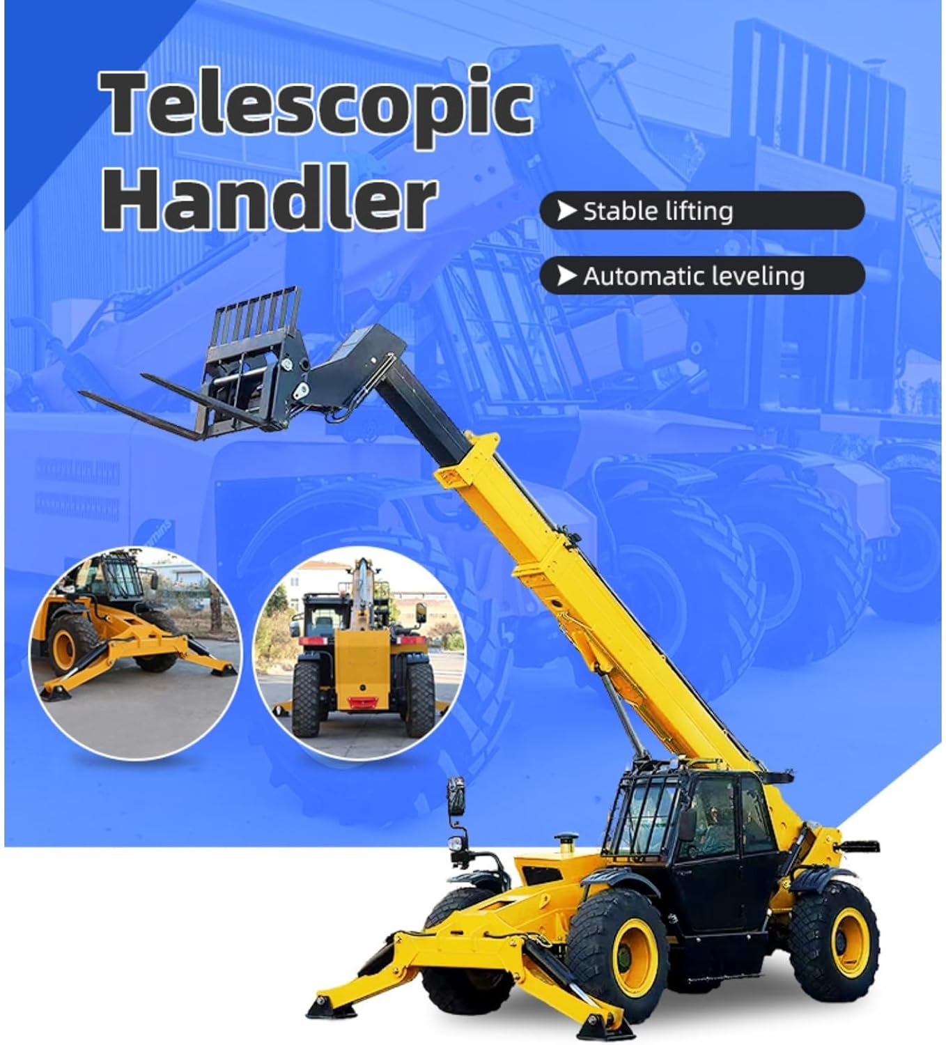 buy telehandler with crane jib,should I buy a telehandler with crane jib,best material handling platform,telehandler with crane jib pros cons,telescopic arm forklift worth buying,rough terrain telehandler alternatives unboxing and complete package contents