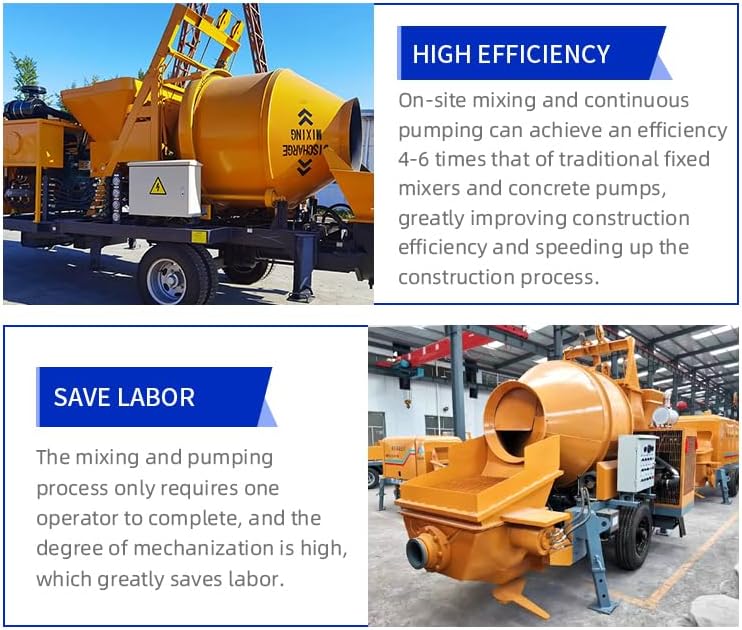 High Efficiency Portable Concrete Mixer Pump: Honest Review & Pros Cons 4 high efficiency portable concrete mixer pump,should I buy a concrete mixer pump,concrete mixer pump vs truck mixer,portable concrete mixer pump worth buying,best concrete mixer pump for slab pouring,hydraulic concrete mixer pump pros cons performance testing and real-world results