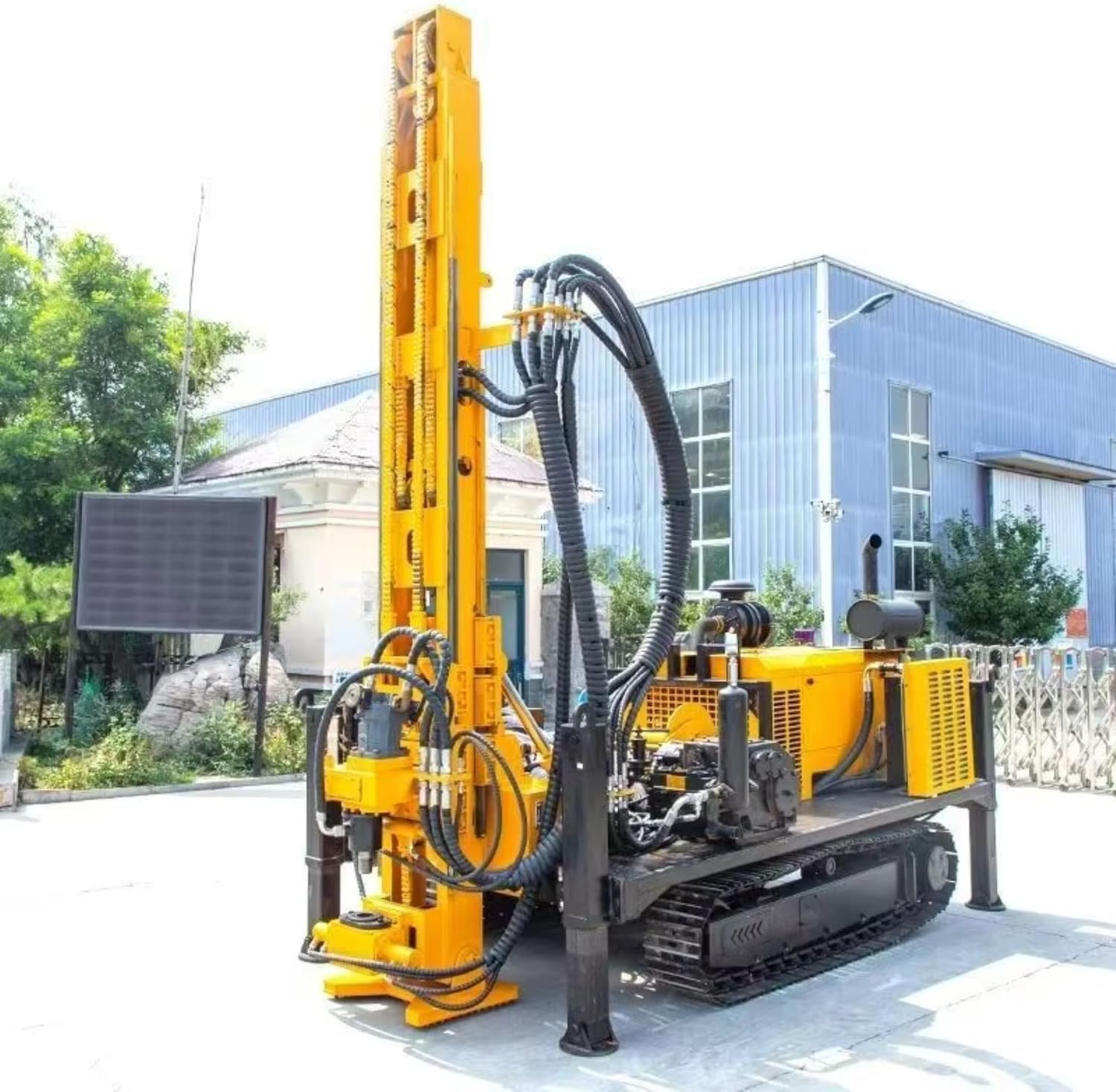 tracked water well drilling rig review,best tracked water well drilling rig,hydraulic deep drilling equipment worth buying,crawler borehole drilling machine pros cons,is a portable groundwater well drilling rig reliable,commercial irrigation drilling rig vs alternatives - detailed features and technical specifications
