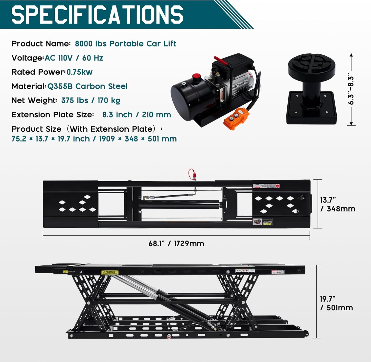 Albott 8000 LBS portable car lift review,Albott 8000 LBS portable car lift review and rating,is Albott 8000 LBS portable car lift worth buying,Albott 8000 LBS portable car lift review pros cons,Albott 8000 LBS portable car lift review honest opinion,Albott 8000 LBS portable car lift review verdict unboxing and complete package contents