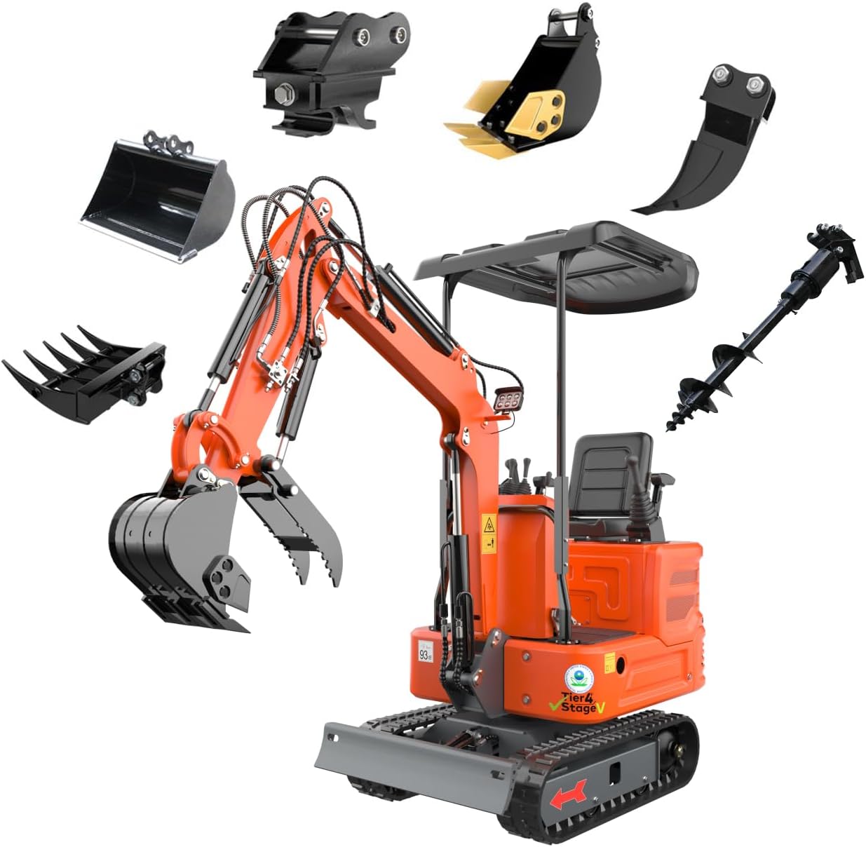 DigMaster DM150pro mini excavator review,2650lb mini excavator worth buying,DigMaster DM150pro pros cons,best 13.5HP mini excavator,should I buy DigMaster DM150pro,mini excavator with hydraulic thumb review - detailed features and technical specifications