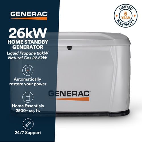 Generac 26kW Home Standby Generator Review: Honest Pros & Cons 4 Generac 26kW home standby generator review,should I buy Generac 26kW generator,Generac 26kW vs 24kW generator,Generac 26kW generator pros cons,best whole house generator,Generac 26kW worth buying performance testing and real-world results