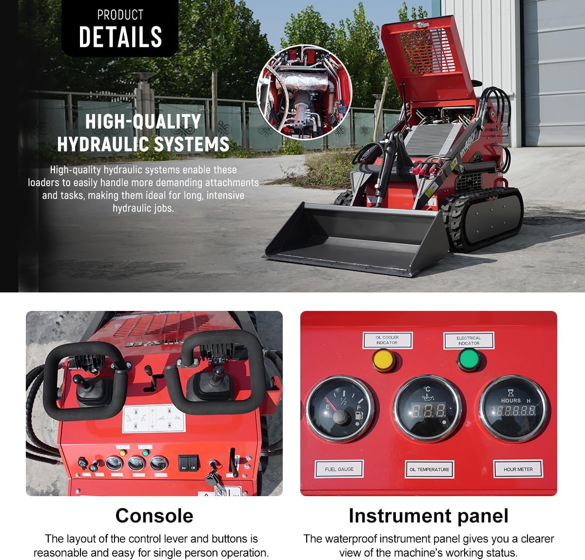 HY480C mini skid steer review,HY480C mini skid steer pros cons,is the HY480C mini skid steer worth it,HUAYEE HY480C mini skid steer vs alternatives,HY480C mini skid steer hydraulic system,buy HUAYEE HY480C skid steer performance testing and real-world results