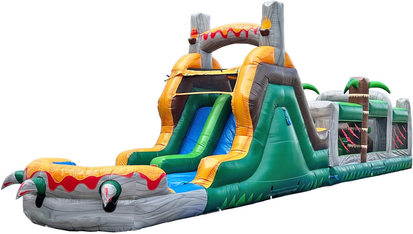 HeroKiddo T-Rex inflatable obstacle course review,HeroKiddo T-Rex obstacle course review and rating,is HeroKiddo T-Rex obstacle course worth buying,HeroKiddo T-Rex obstacle course review pros cons,HeroKiddo T-Rex obstacle course review honest opinion,HeroKiddo T-Rex obstacle course review verdict - detailed features and technical specifications