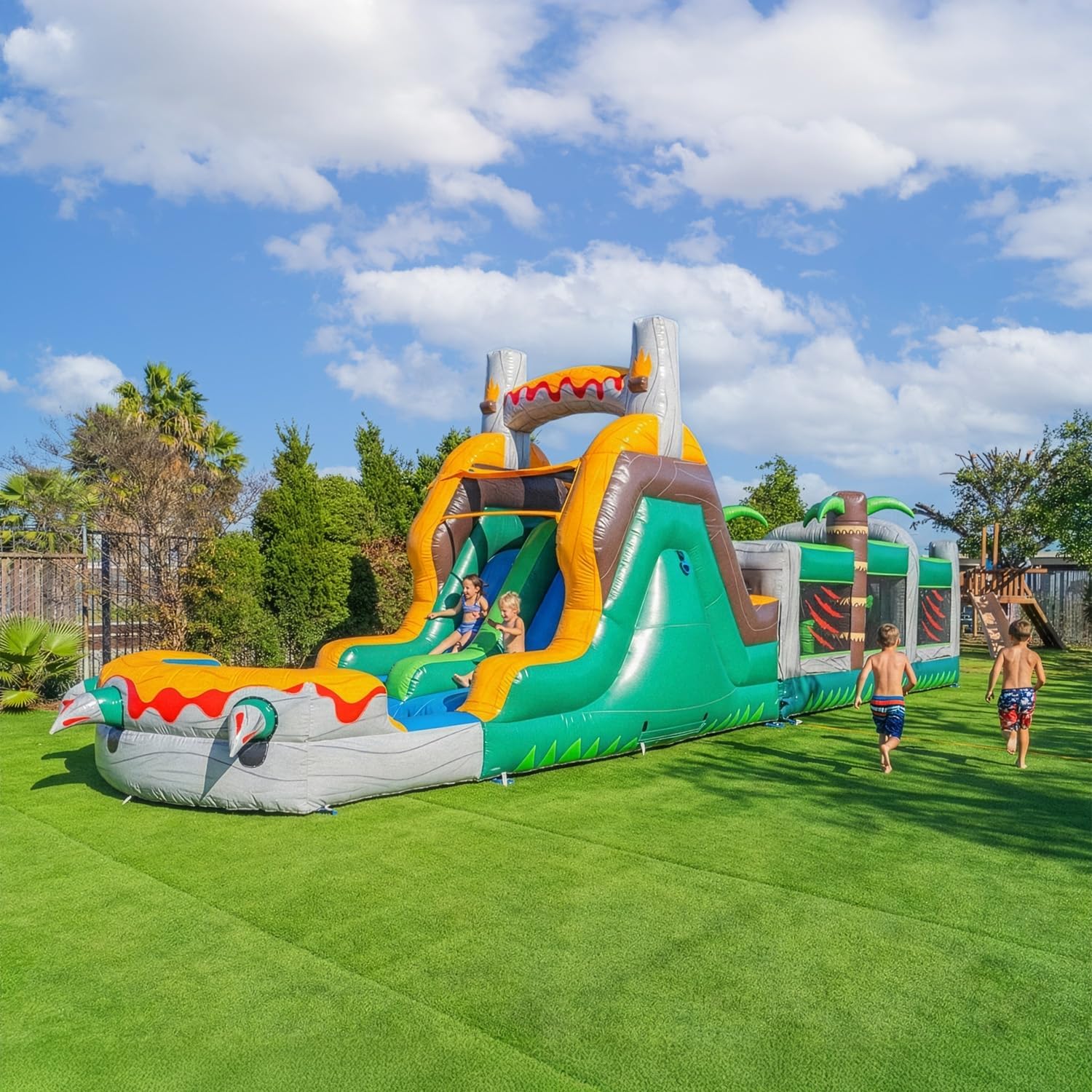 Step-by-step guide for HeroKiddo T-Rex inflatable obstacle course review,HeroKiddo T-Rex obstacle course review and rating,is HeroKiddo T-Rex obstacle course worth buying,HeroKiddo T-Rex obstacle course review pros cons,HeroKiddo T-Rex obstacle course review honest opinion,HeroKiddo T-Rex inflatable course review verdict - complete tutorial