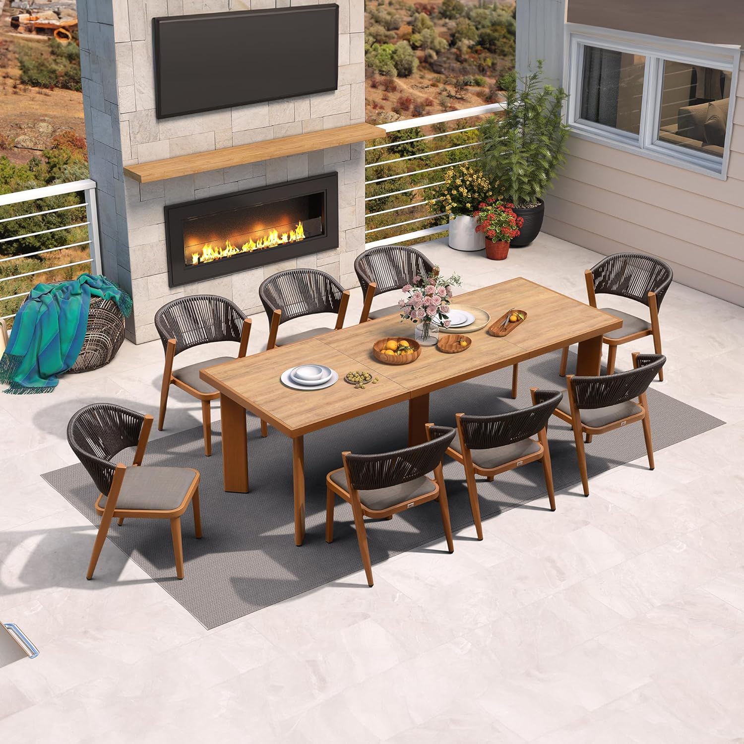 PURPLE LEAF 8 piece patio dining set review,PURPLE LEAF patio dining set review and rating,is PURPLE LEAF patio set worth buying,PURPLE LEAF patio set review pros cons,PURPLE LEAF outdoor dining set review honest opinion,PURPLE LEAF 8 piece set review verdict - detailed features and technical specifications