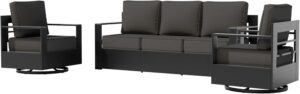 Image 1 of Qsoer aluminum patio set review