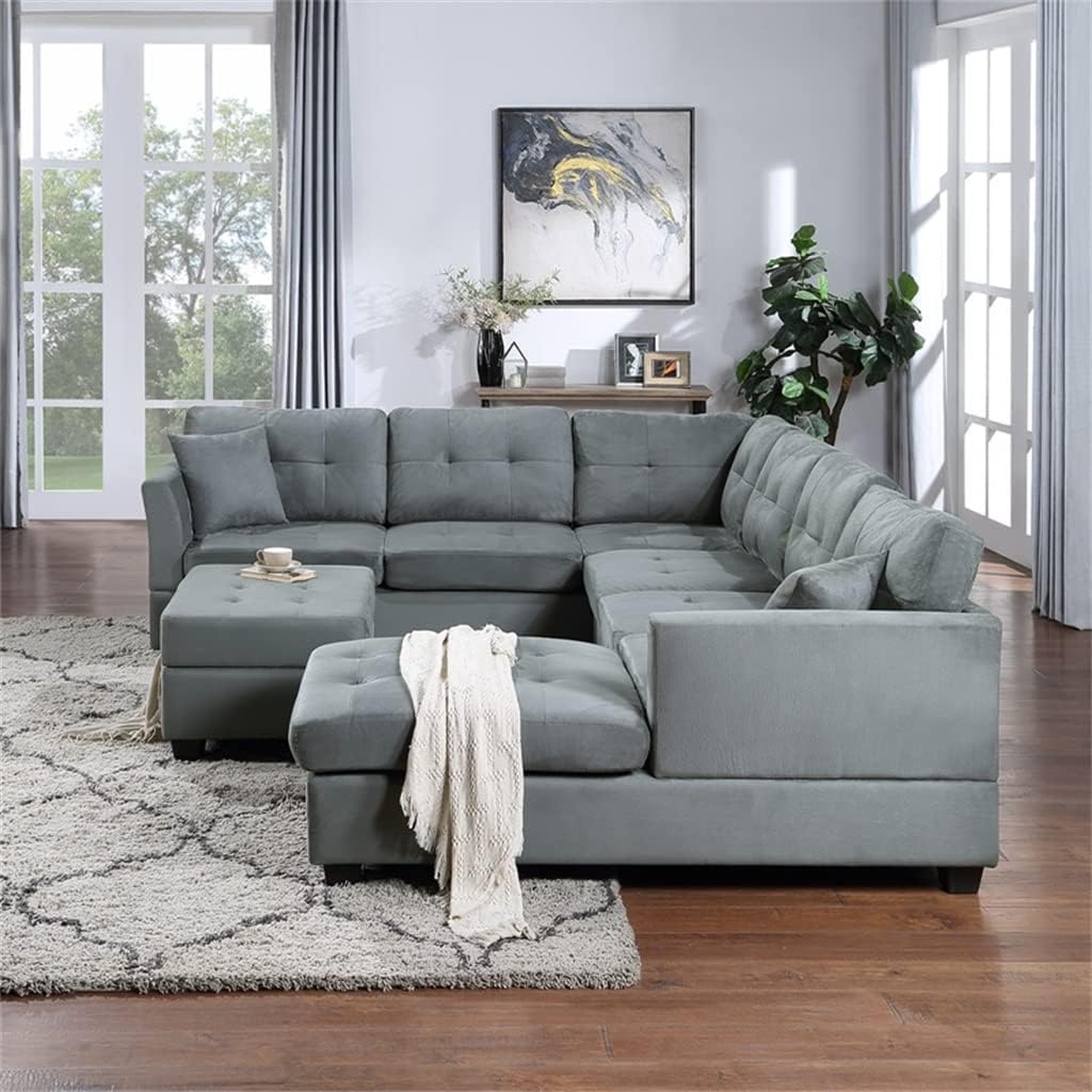 U-Style upholstered sectional sofa review,U-Style sectional sofa review and rating,is U-Style upholstered sectional sofa worth buying,U-Style sectional sofa review pros cons,U-Style sectional sofa review honest opinion,HSIJYGX U-Style sofa review verdict performance testing and real-world results
