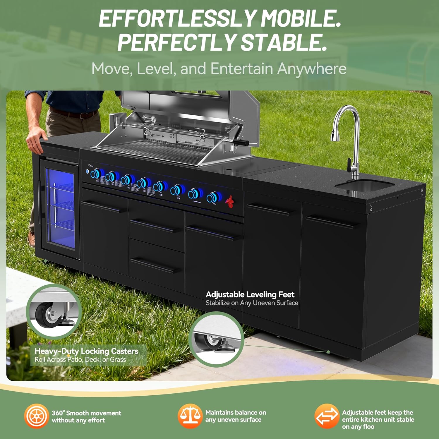VESTIVIUM 112 all-in-one outdoor kitchen review,VESTIVIUM outdoor kitchen pros cons,VESTIVIUM SERA series modular grill worth it,best modular outdoor kitchen 8 burner,should I buy VESTIVIUM outdoor kitchen,VESTIVIUM 112 vs other outdoor kitchens performance testing and real-world results