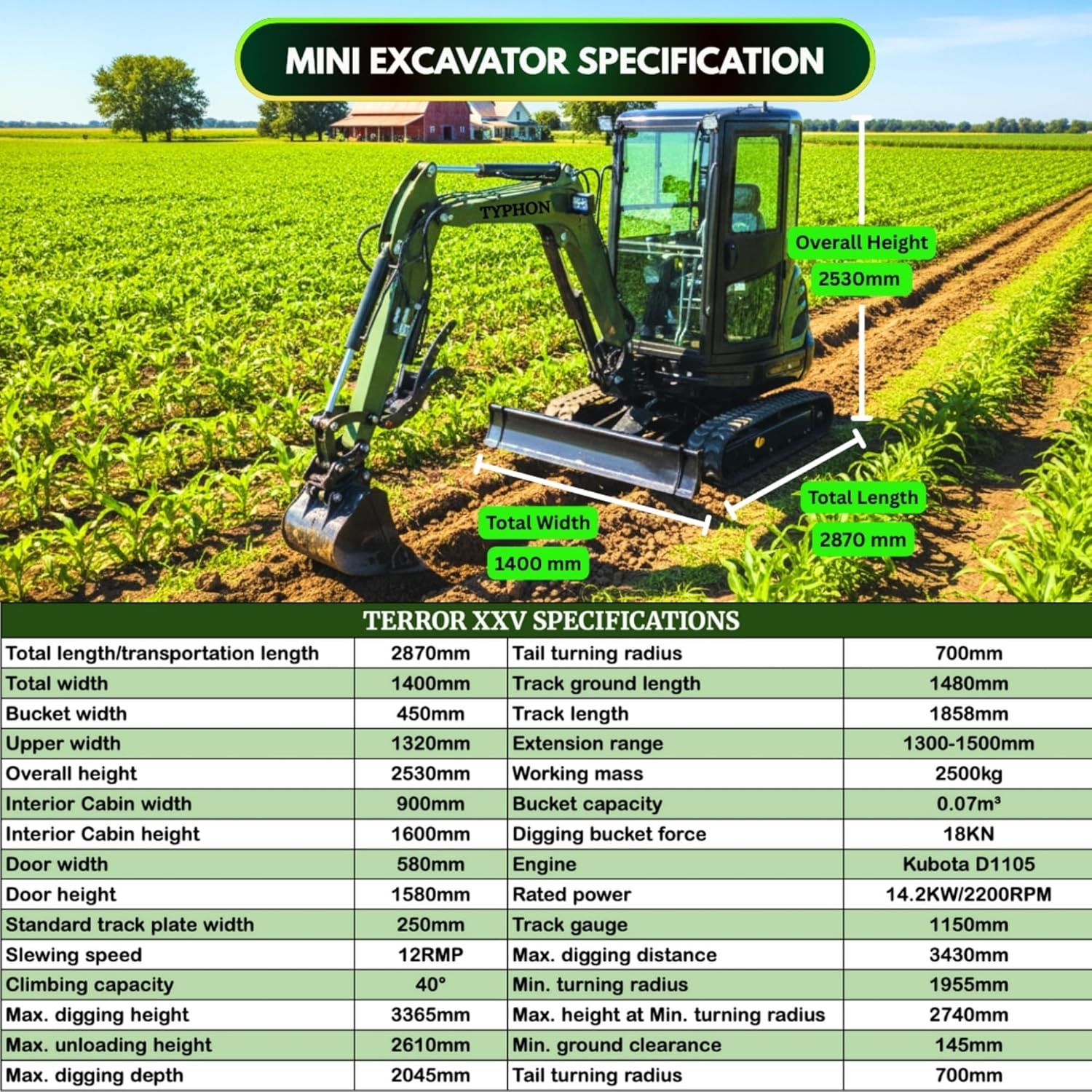 Best Compact Mini Excavator: Honest TYPHON TERROR XXV Review 4 best compact mini excavator,should I buy a mini excavator,mini excavator vs skid steer,mini excavator pros cons,best mini excavator for landscaping,mini excavator worth buying performance testing and real-world results