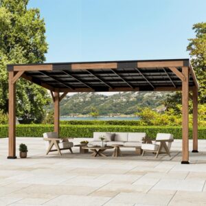 Image 1 of big leaf cedar gazebo review