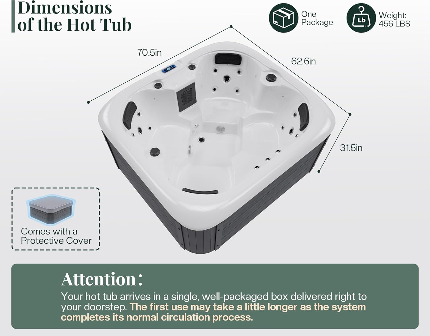 buy Jocisland 4 person hot tub,Jocisland hot tub review,Jocisland 4 person hot tub pros cons,best outdoor hot tub for 4 people,should I buy Jocisland hot tub,Jocisland hot tub worth buying unboxing and complete package contents