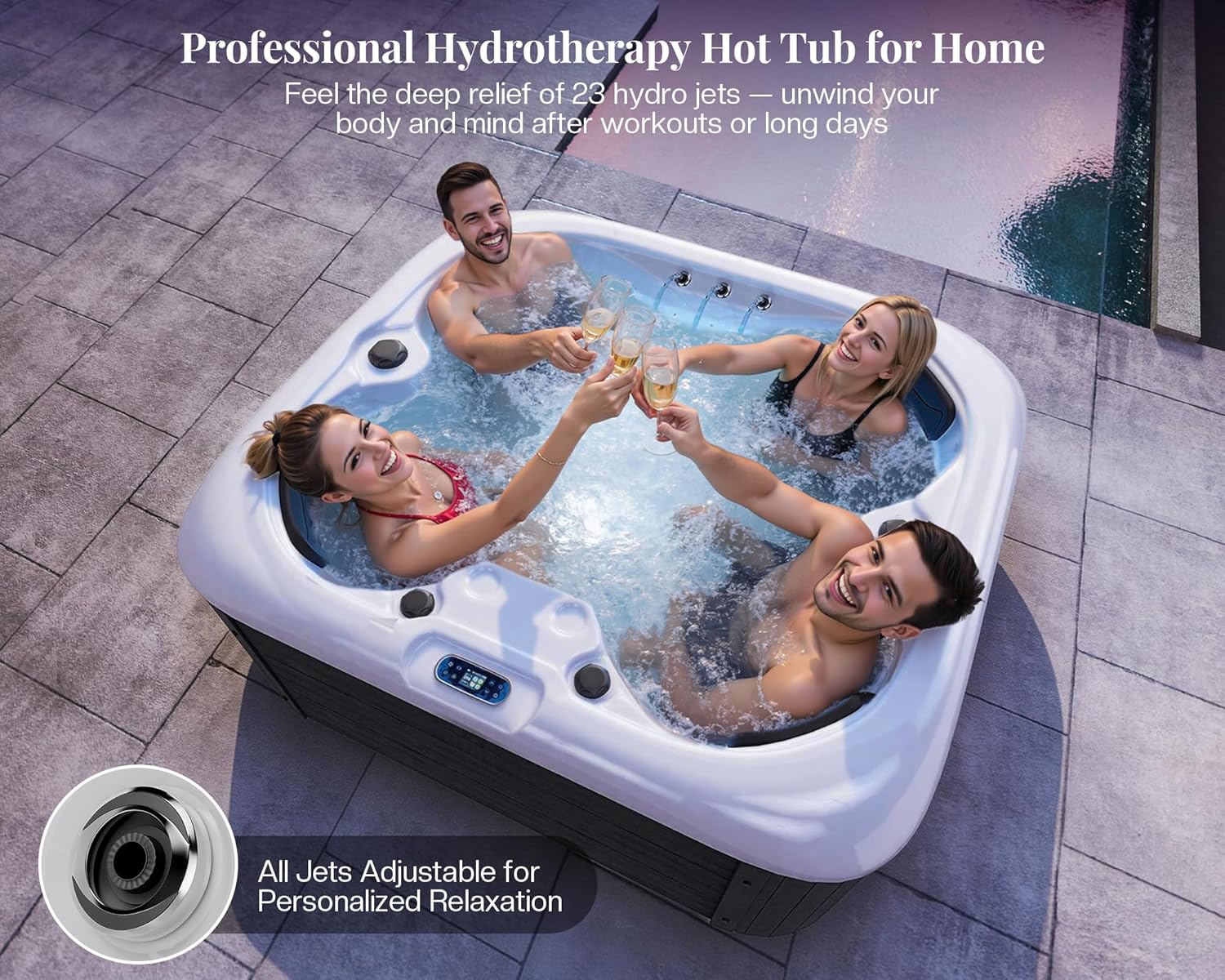 Step-by-step guide for buy Jocisland 4 person hot tub,Jocisland hot tub review,Jocisland 4 person hot tub pros cons,best outdoor hot tub for 4 people,should I buy Jocisland hot tub,Jocisland hot tub worth buying - complete tutorial