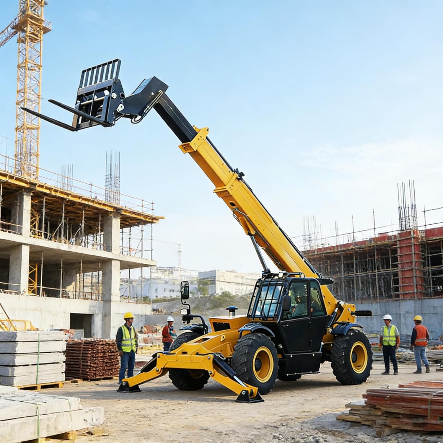 buy telehandler telescopic forklift,should I buy a telehandler for construction,telehandler telescopic forklift vs alternatives,telehandler pros cons for material handling,best telehandler for warehouse use,telehandler worth buying for farm - detailed features and technical specifications