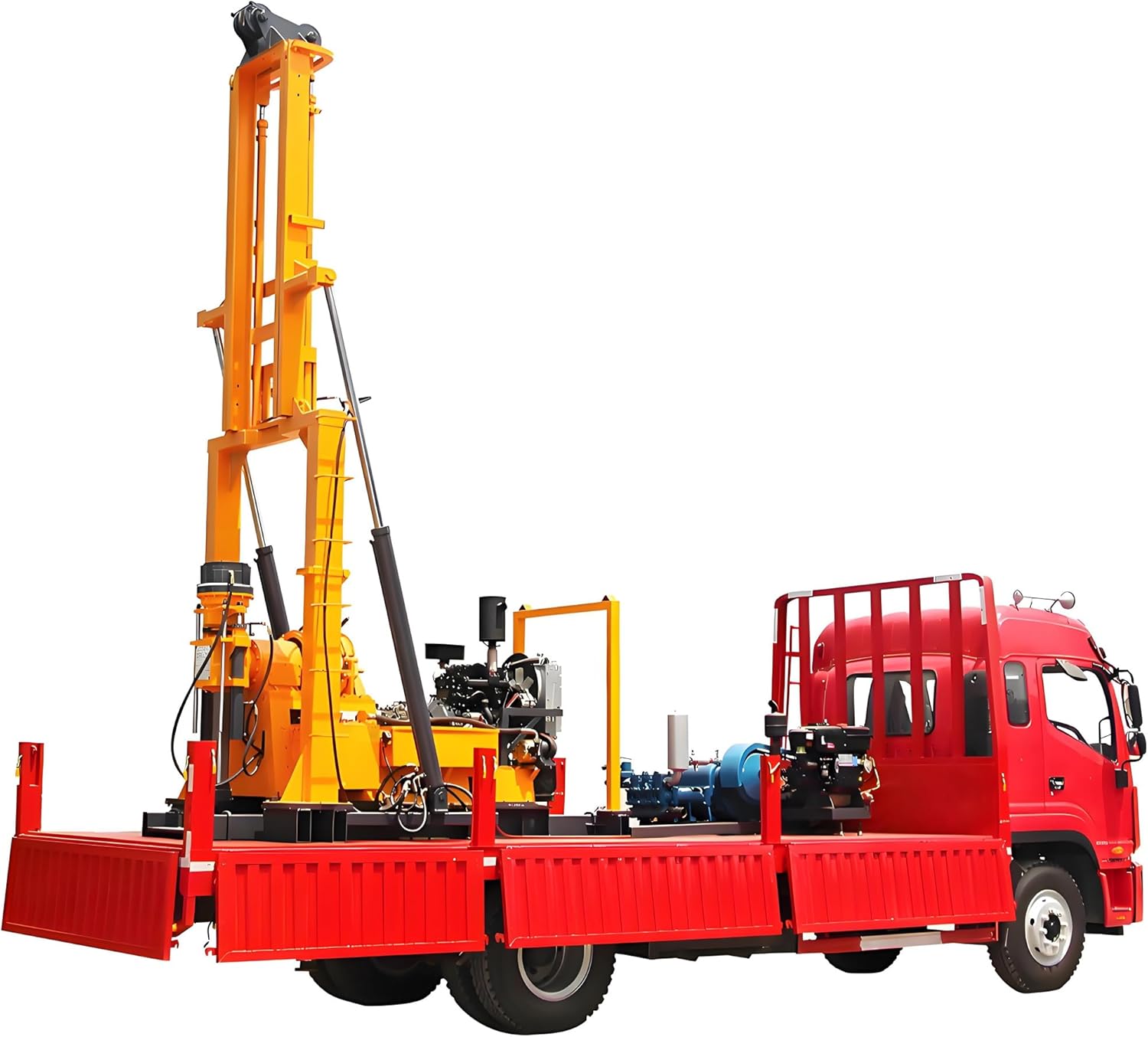 buy truck-mounted water well drilling rig,best mobile borehole drilling machine,truck-mounted well drilling pros cons,water well drilling rig worth buying,customizable borehole drilling equipment,should I buy a truck-mounted drilling rig - detailed features and technical specifications