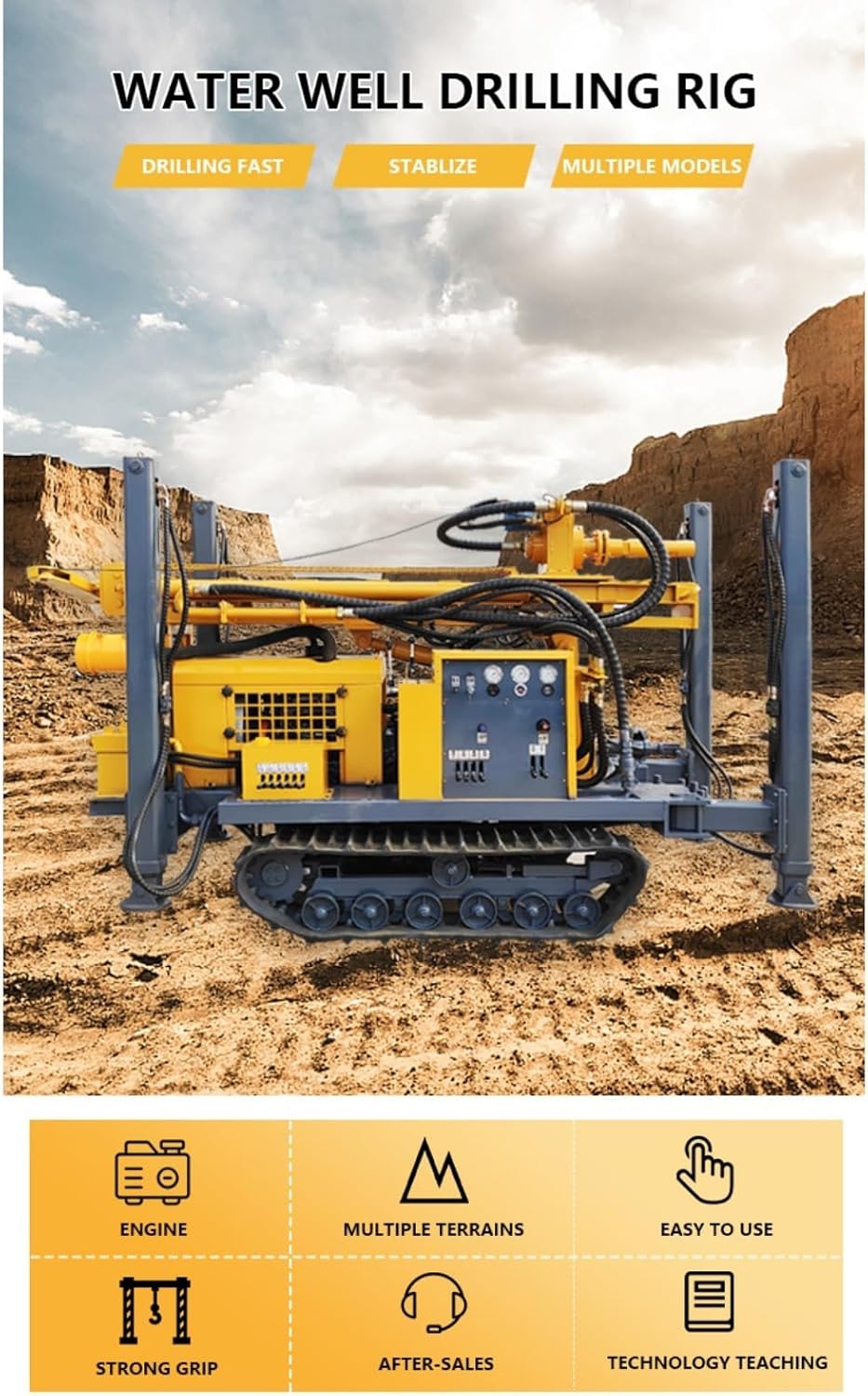 Buy Water Well Drilling Machine: Honest Expert Review & Guide 2 buy water well drilling machine,dual power well drilling rig pros cons,water well drill rig for home farm,pneumatic water drill machine worth buying,best well drilling equipment commercial,should I buy generic well drilling machine unboxing and complete package contents