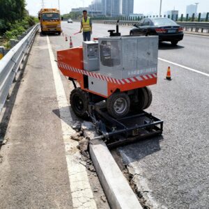 Image 1 of concrete curb slipform machine