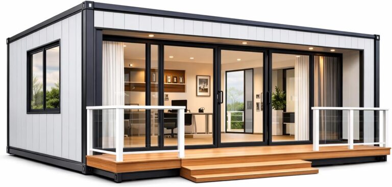 Image 1 of expandable modular office cabin