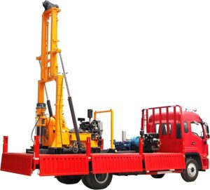 Image 1 of truck-mounted water well drilling rig